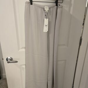 Elegant Gray Maxi Skirt